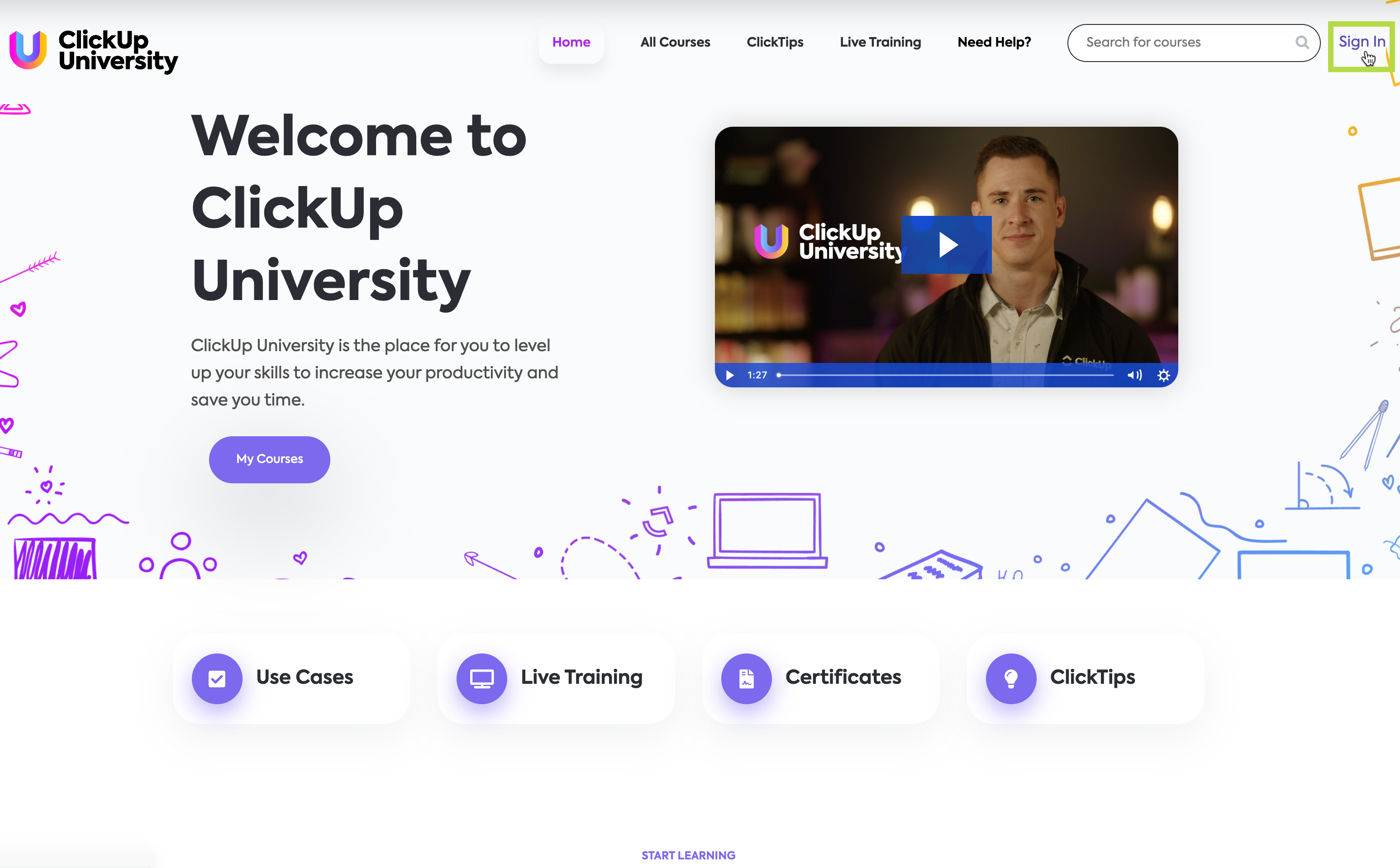 ClickUp University ClickUp Help