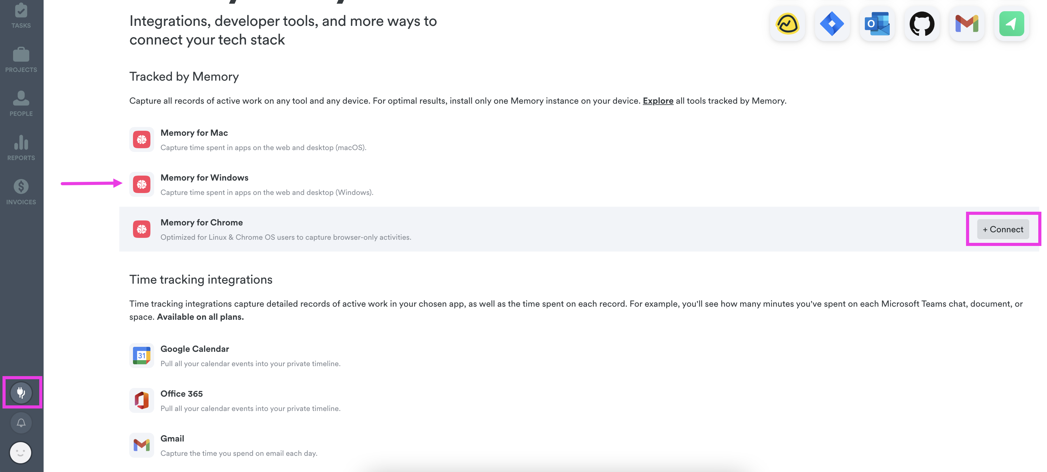Screenshot of someone downloading the Timely Memory app.