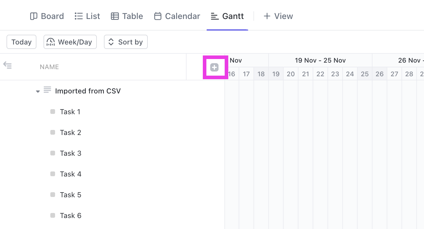Screenshot of the plus icon in Gantt view.png