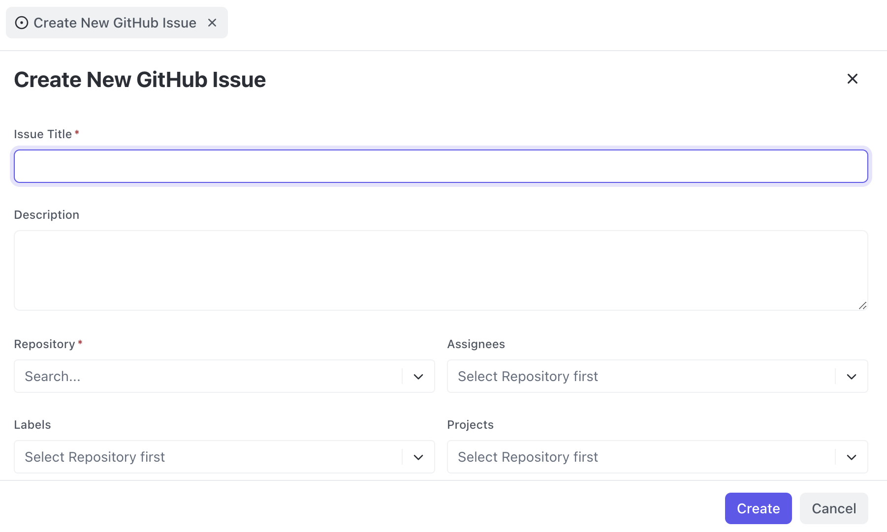 Screenshot of someone creating a new GitHub issue.png