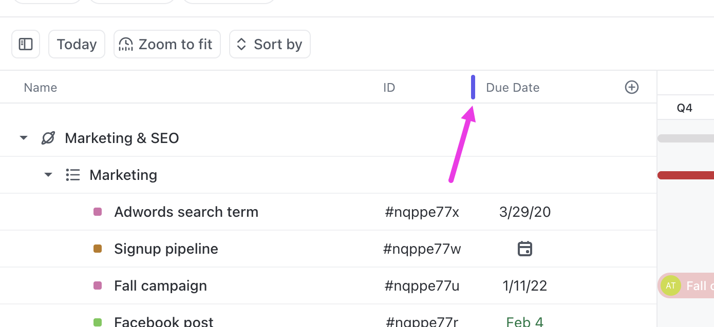 Screenshot of the column drag bar.png