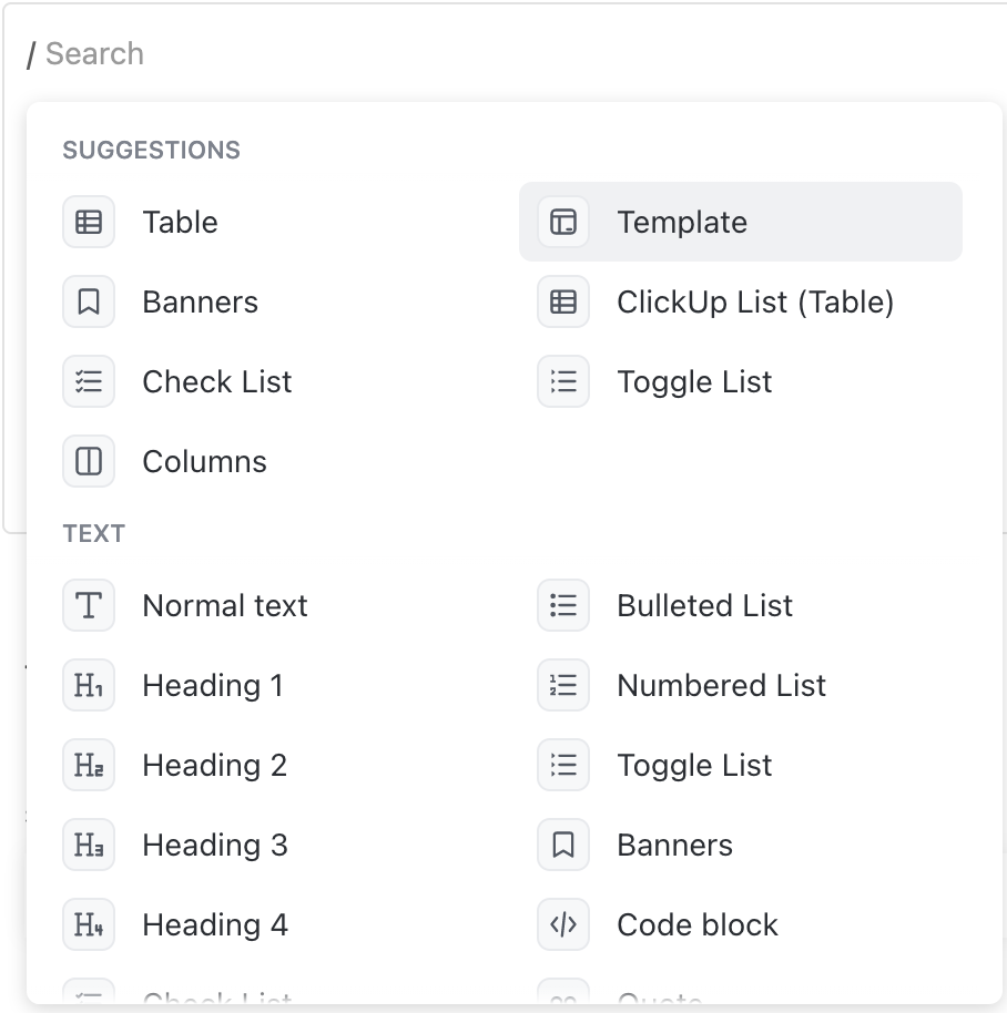 Captura de pantalla del cuadro de diálogo del comando de barra inclinada.