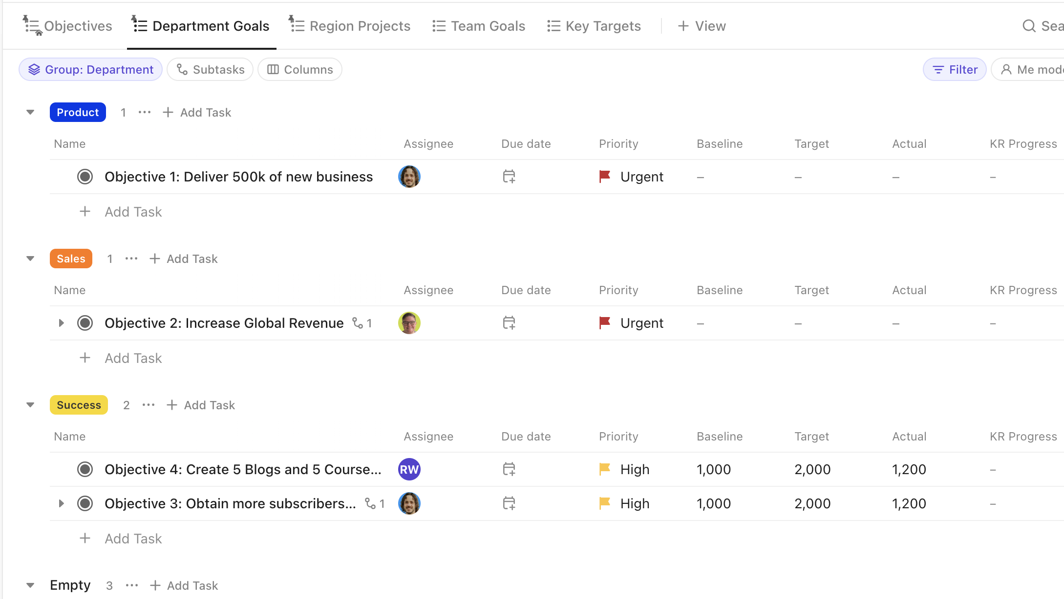 Screenshot of an OKR List view .png