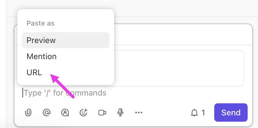Capture d'écran mettant en évidence l'aperçu, la mention et l'URL options.png