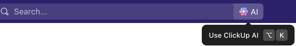 UseAIFromAnywhereClickUpToolbar.png