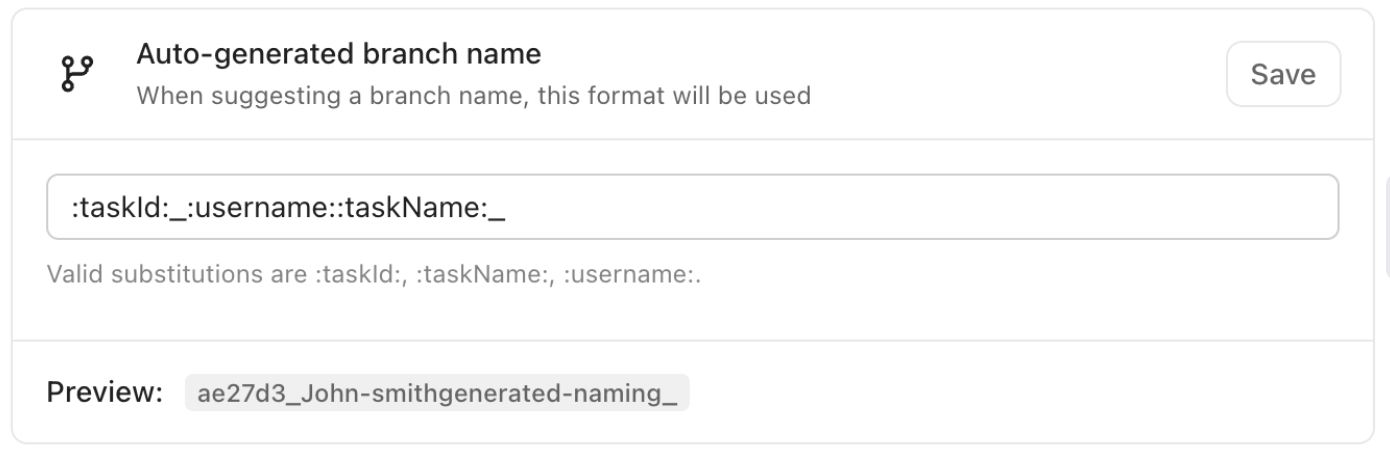 Captura de pantalla del cuadro de diálogo modal para el nombre de la ramificación auto-generada.png