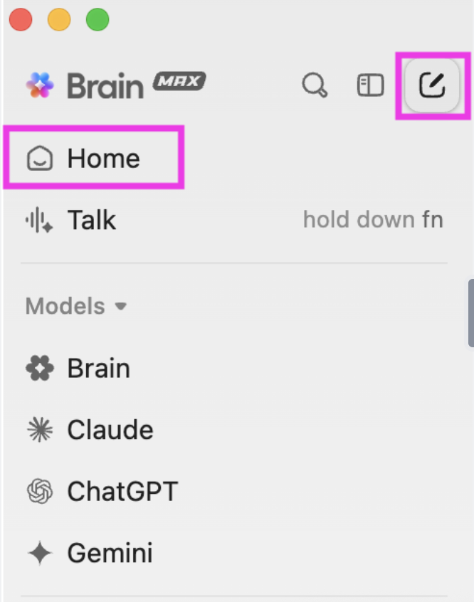 Screenshot highlighting the create and home buttons.png