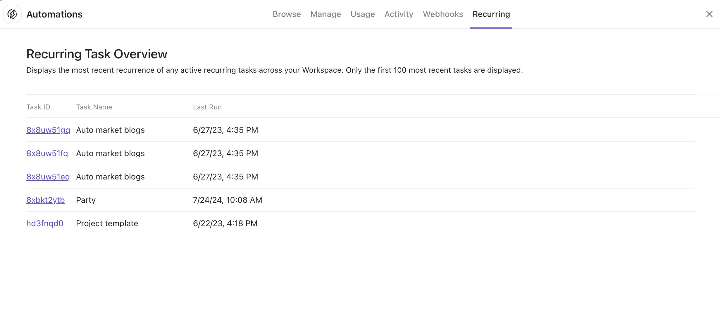 Captura de tela de Recurring Task Overview.png