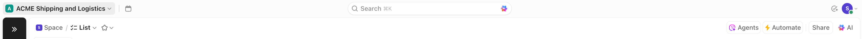 Screenshot of the toolbar.