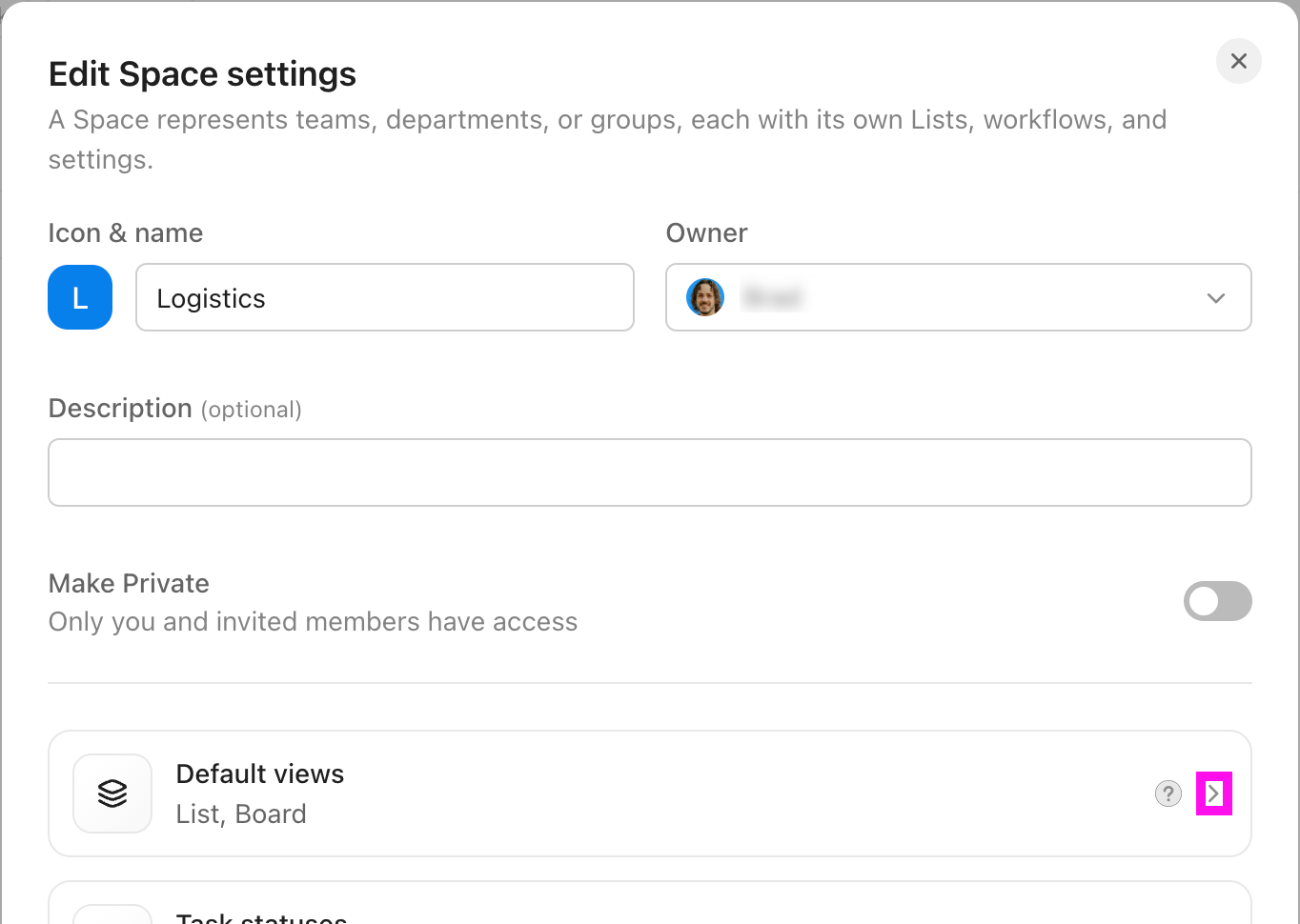 Screenshot of the Edit Space settings modal with the Default views tab highlighed.png
