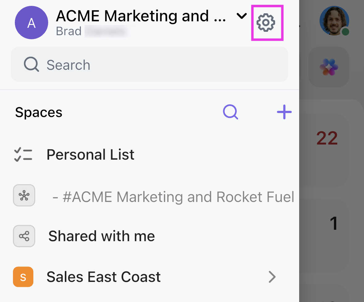 Screenshot highlighting the settings icon.png
