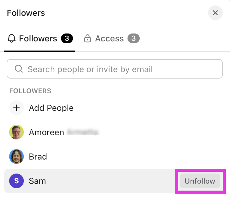 Screenshot highlighting the unfollow button.png