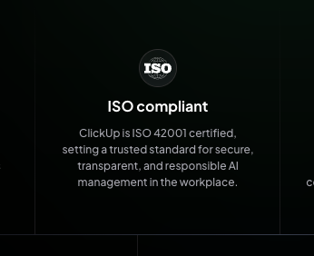 Image of our ISO 42001 certificate.