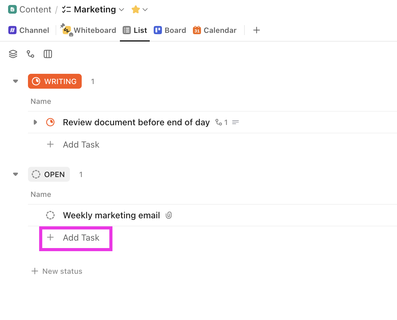 Screenshot of the Add Task button.png