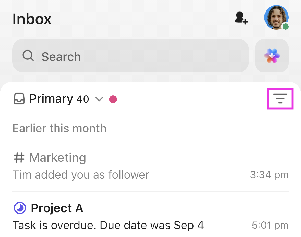 Screenshot highlighting the filter icon.png