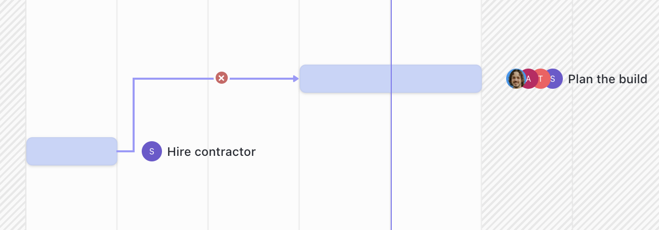 Capture d'écran du x pour déconnecter les tâches.png