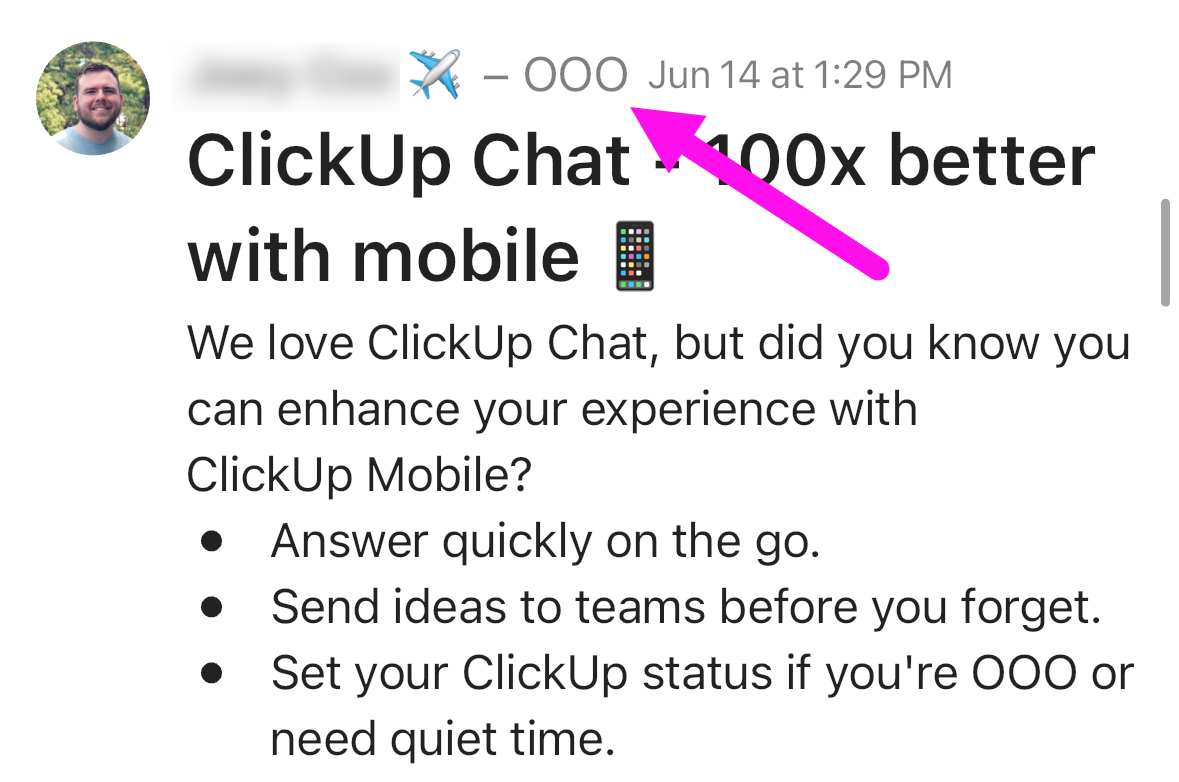 Screenshot highlighting someone's status.png