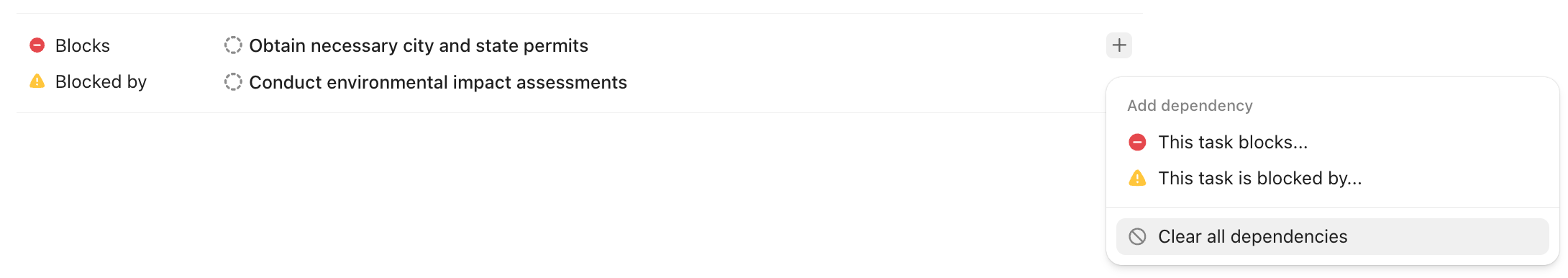 Capture d’écran de l’option permettant d’effacer toutes les notifications.