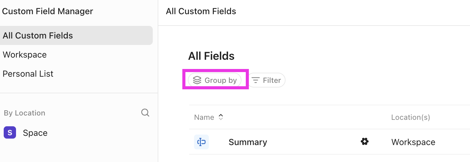 Screenshot of the Group by button .png