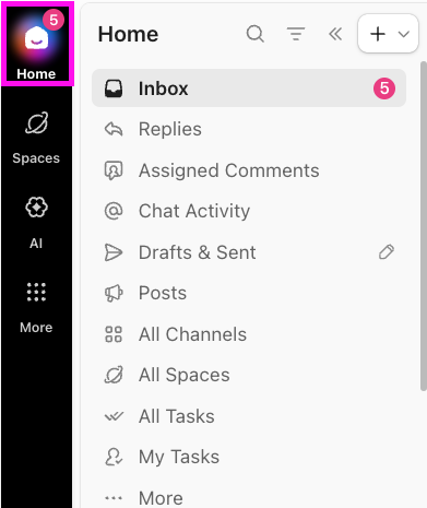 Screenshot of the Global Navigation with Home selected.png