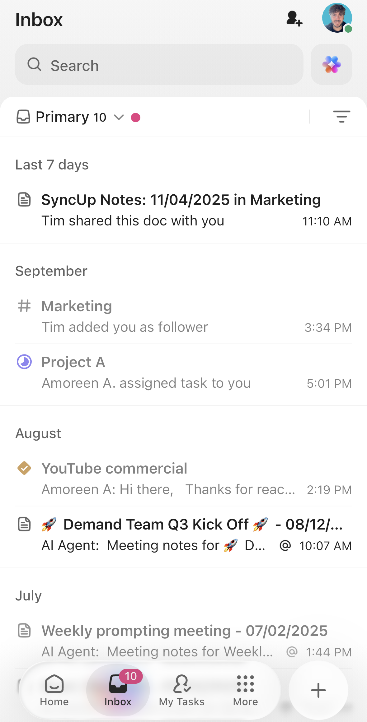 Screenshot of the Inbox on mobile.png