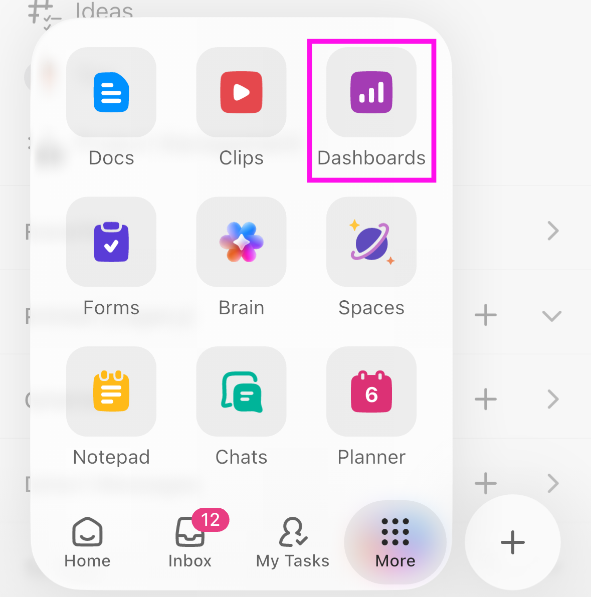 Capture d’écran mettant en évidence les tableaux de bord button.png
