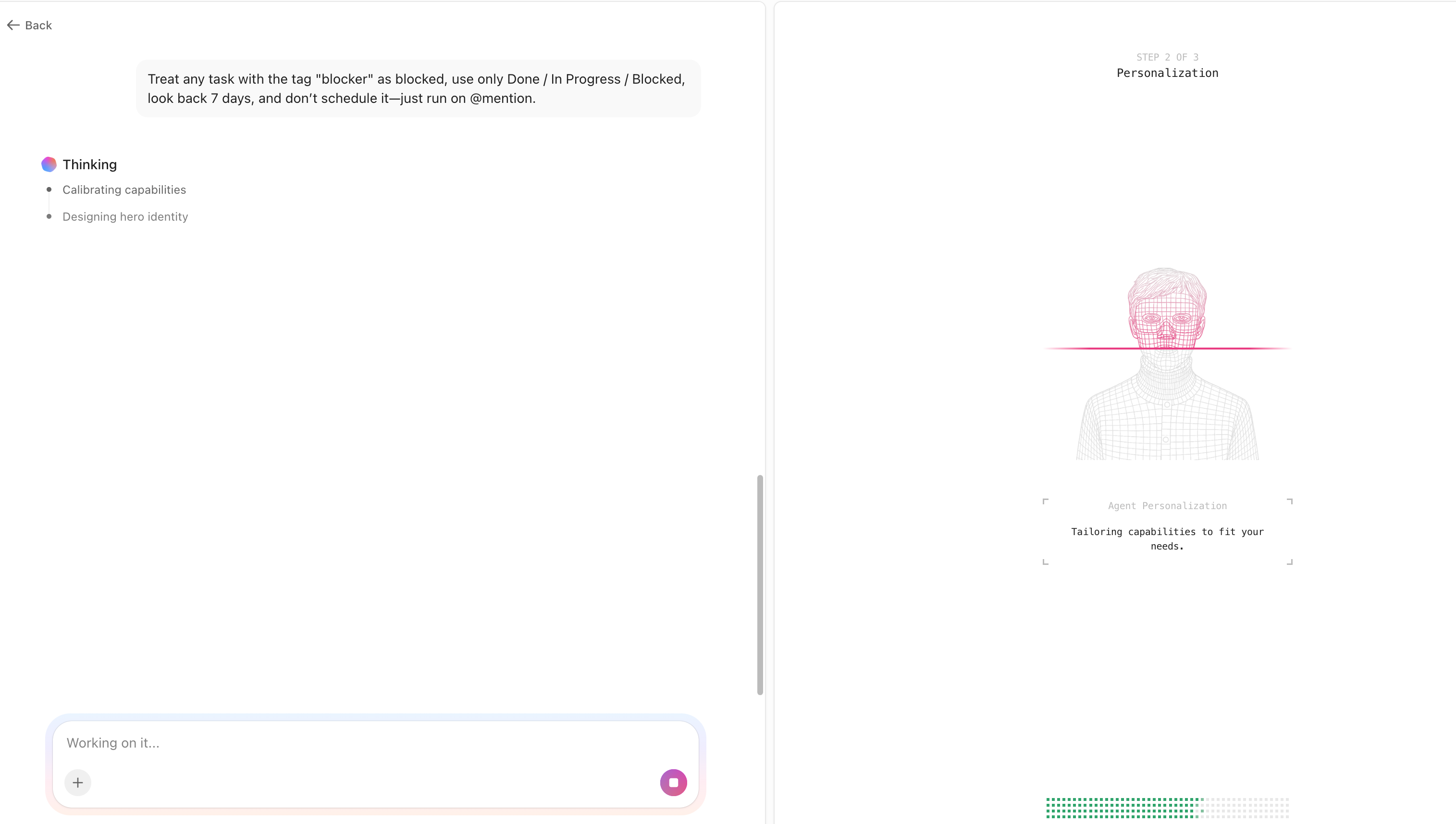 Screenshot showing a Super Agent from the catalog being customized.png