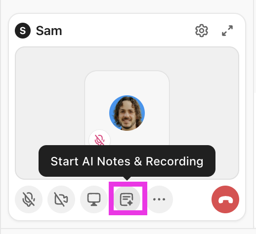 Screenshot of the AI Notetaker icon.png