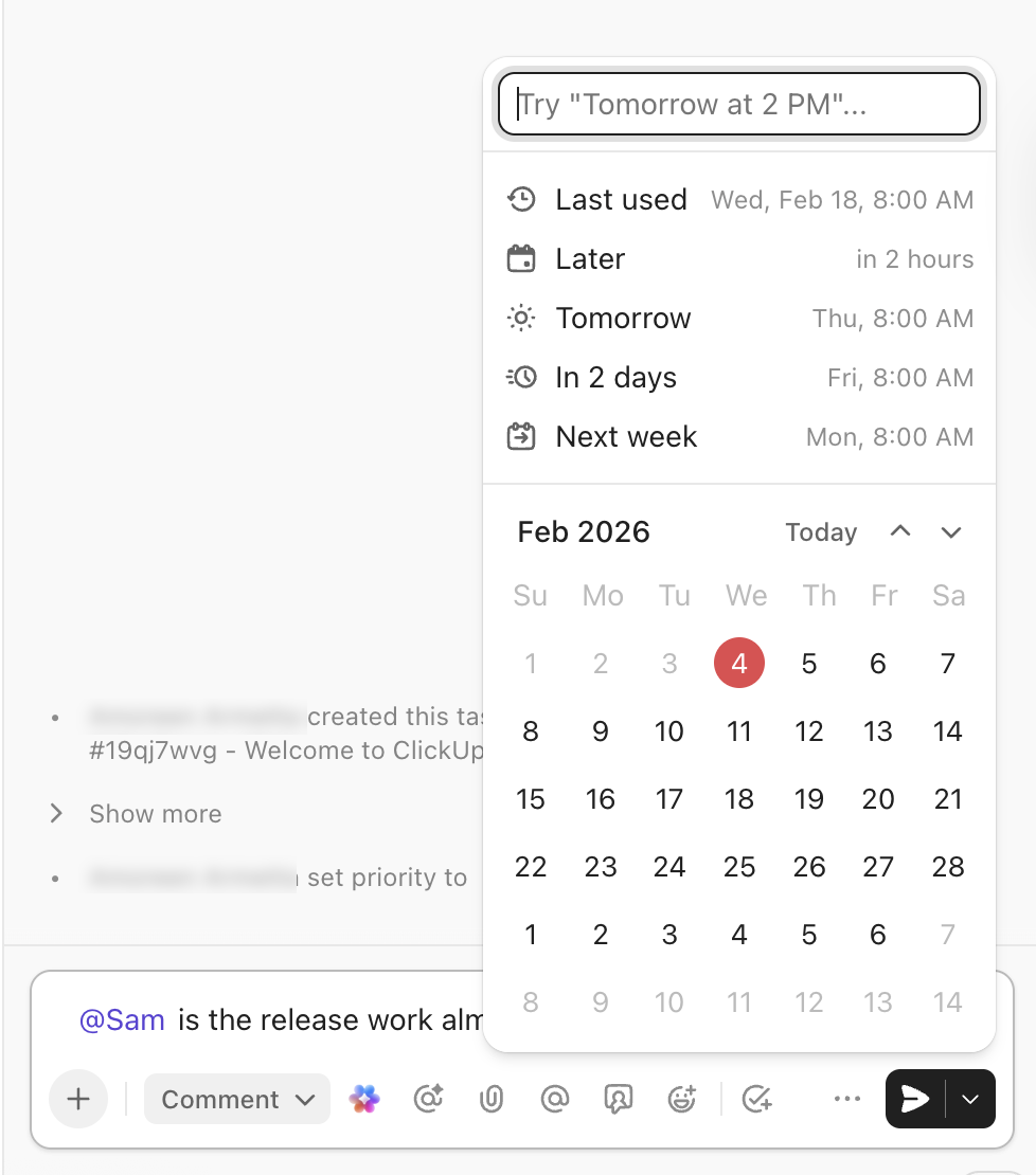 Screenshot of someone scheduling a comment.png