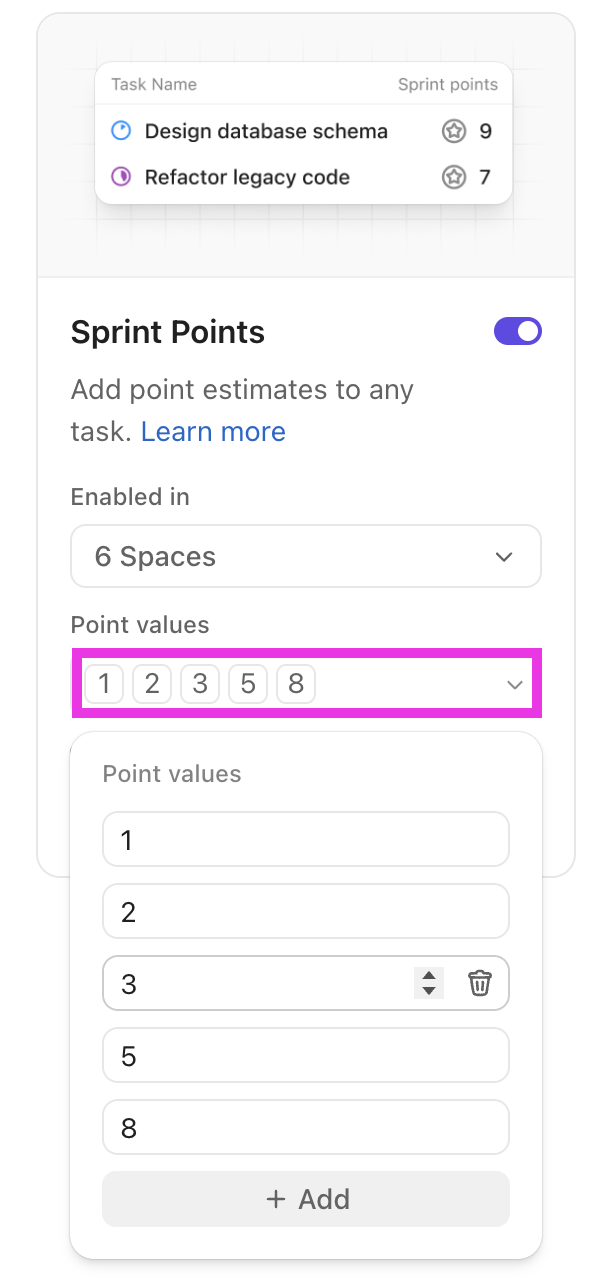 Screenshot of the point value dropdown.png