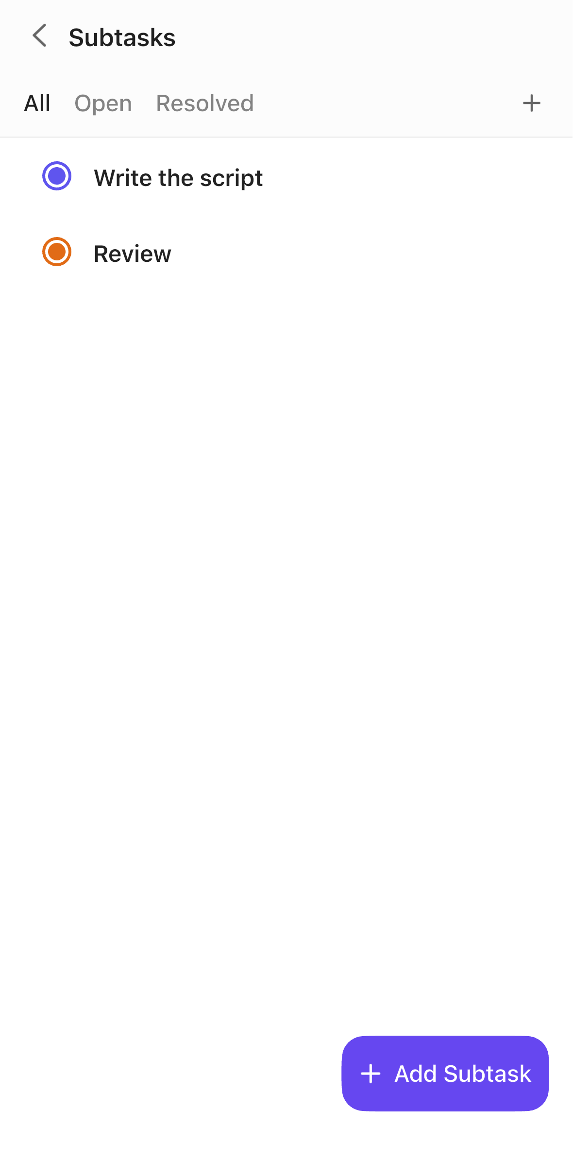 Screenshot of the subtasks page on mobile.png