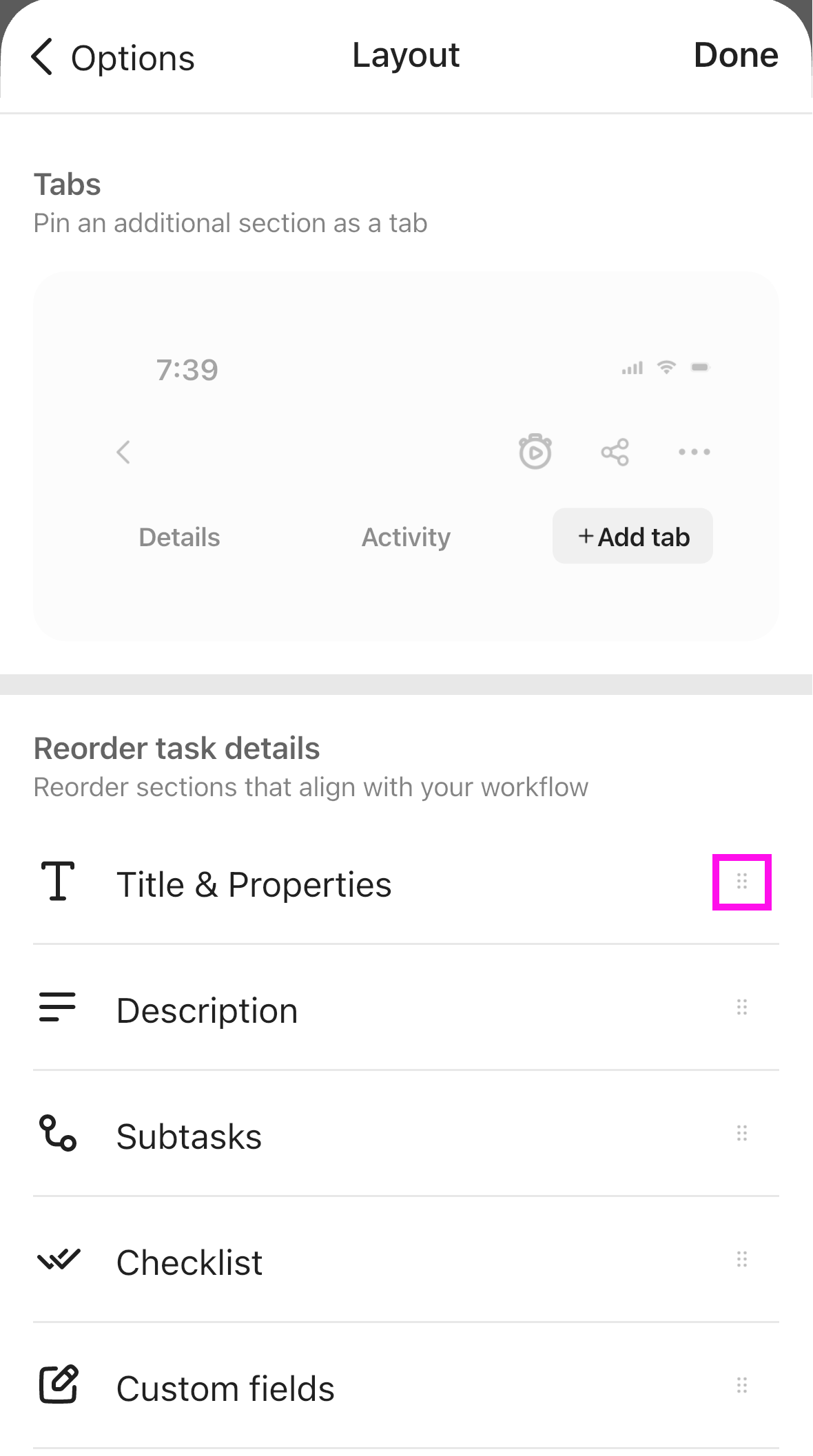 Screenshot of the drag handle next to an item.png