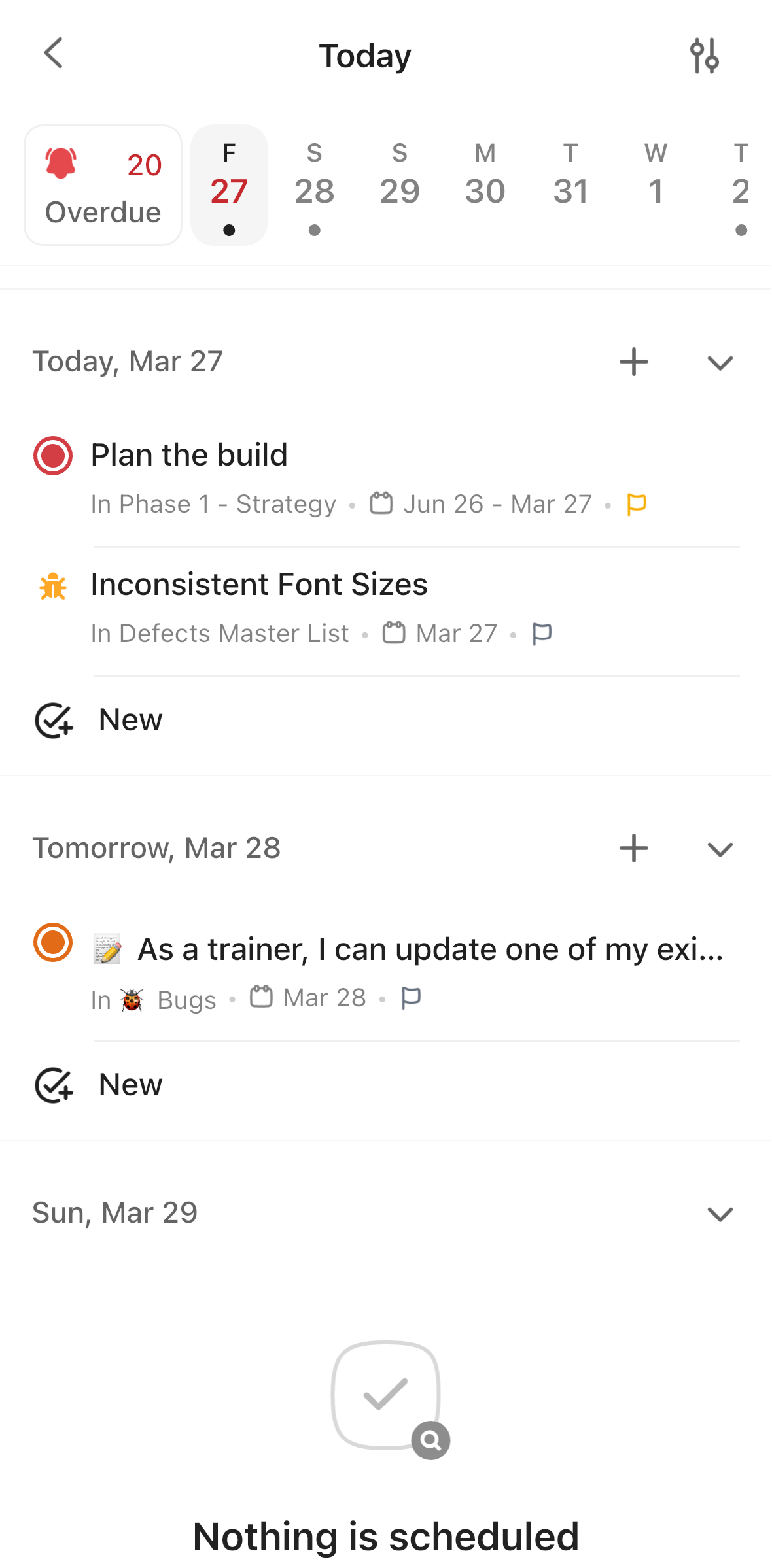 Screenshot of the Today page.png