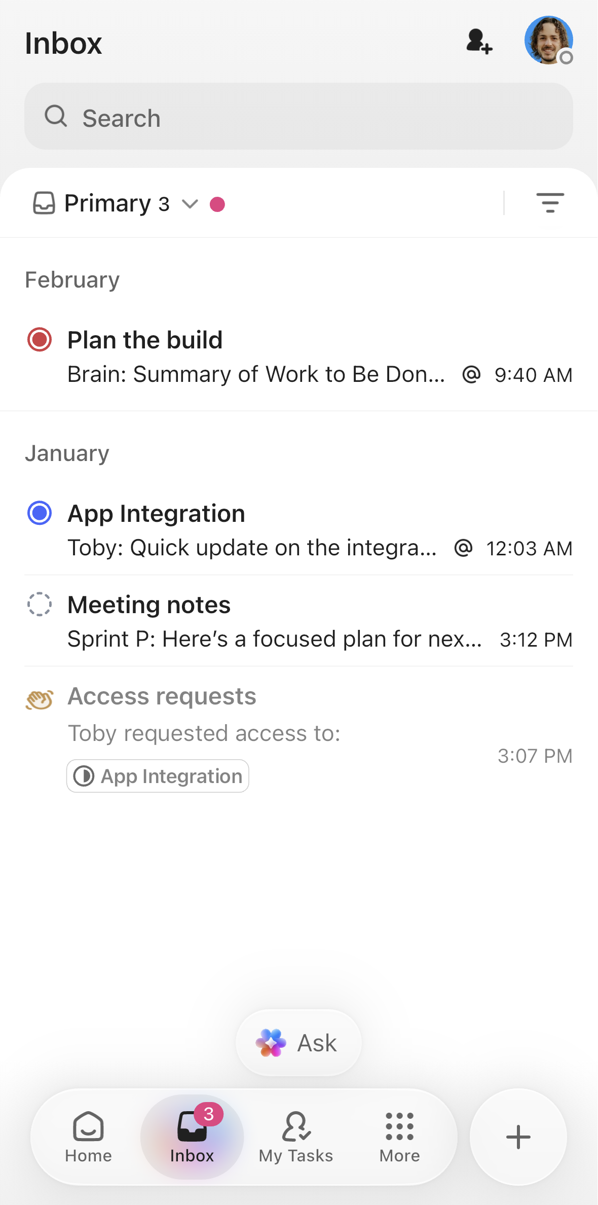 Screenshot of the Inbox on mobile.png