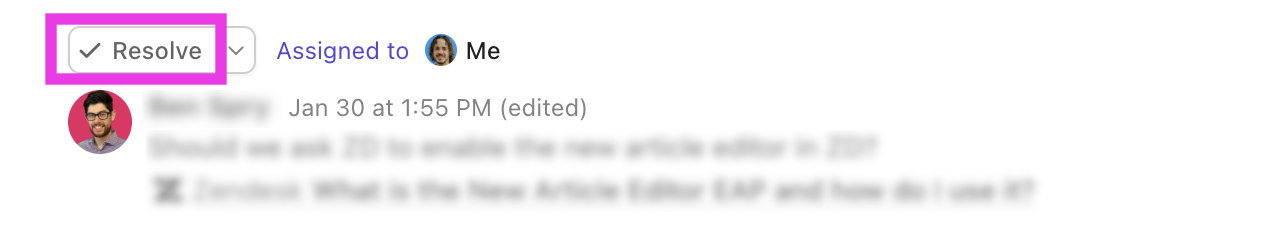 Screenshot of the Resolve button above an assigned message.png