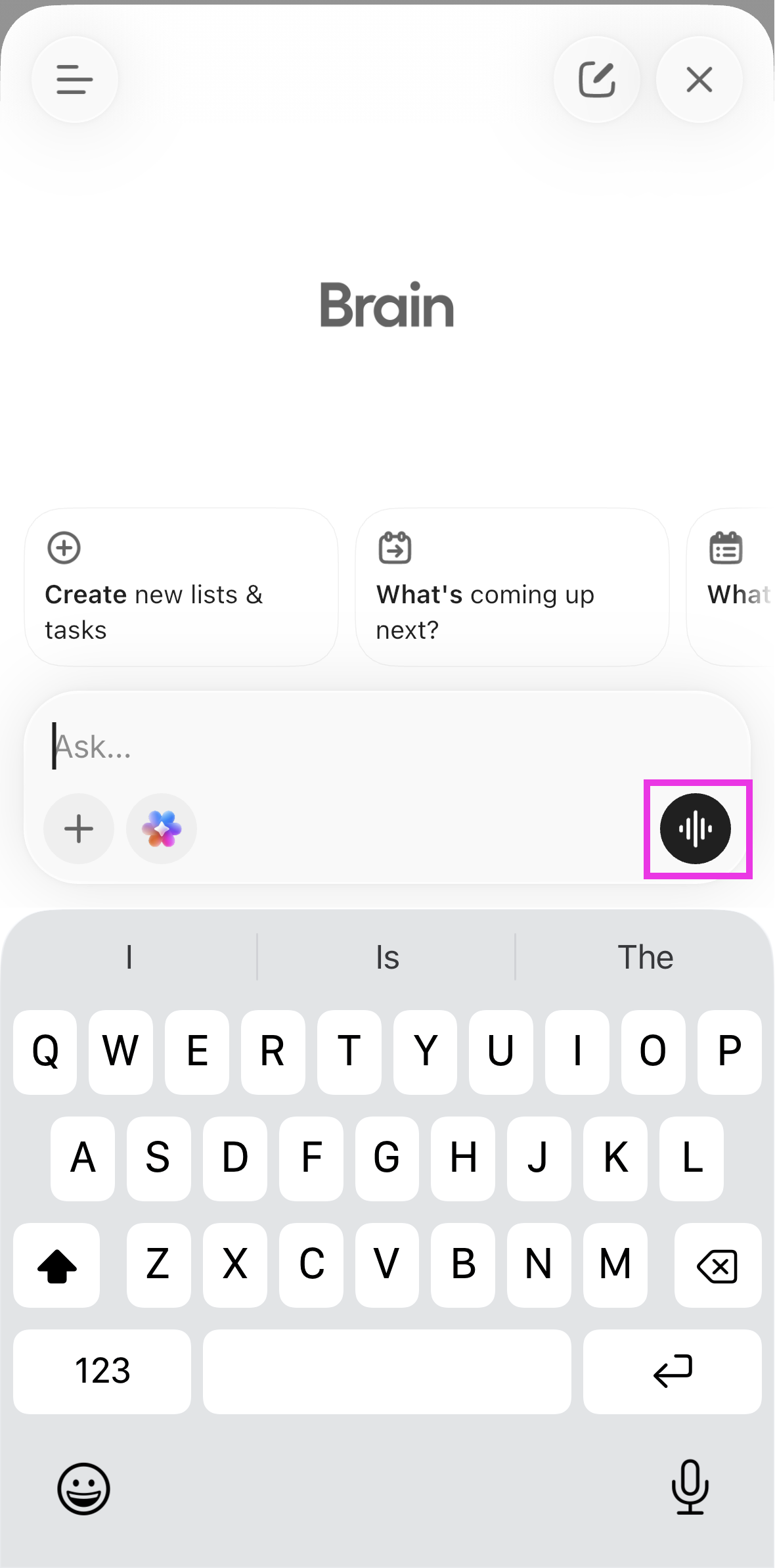 Screenshot of the Talk to Text icon.png
