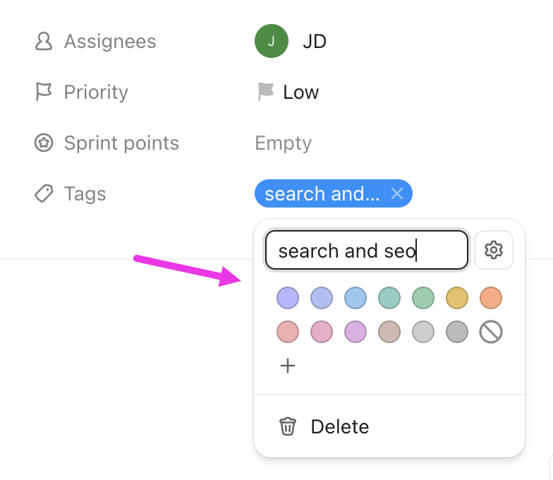 Screenshot of the menu where you can rename, recolor, or delete tags.png