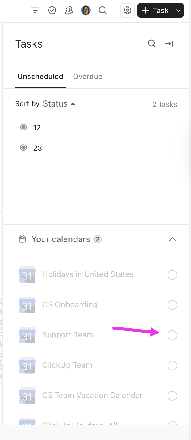 Screenshot of several calendars.png