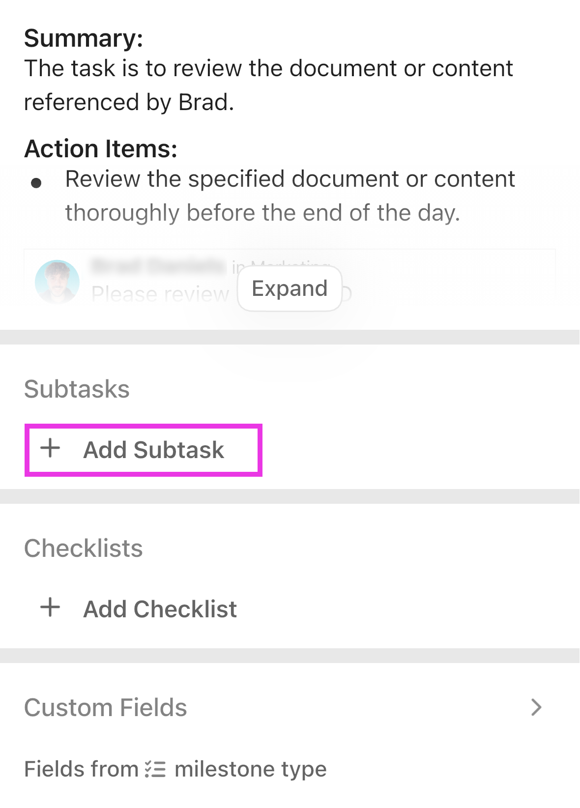 Screenshot of the Add Subtask button.png