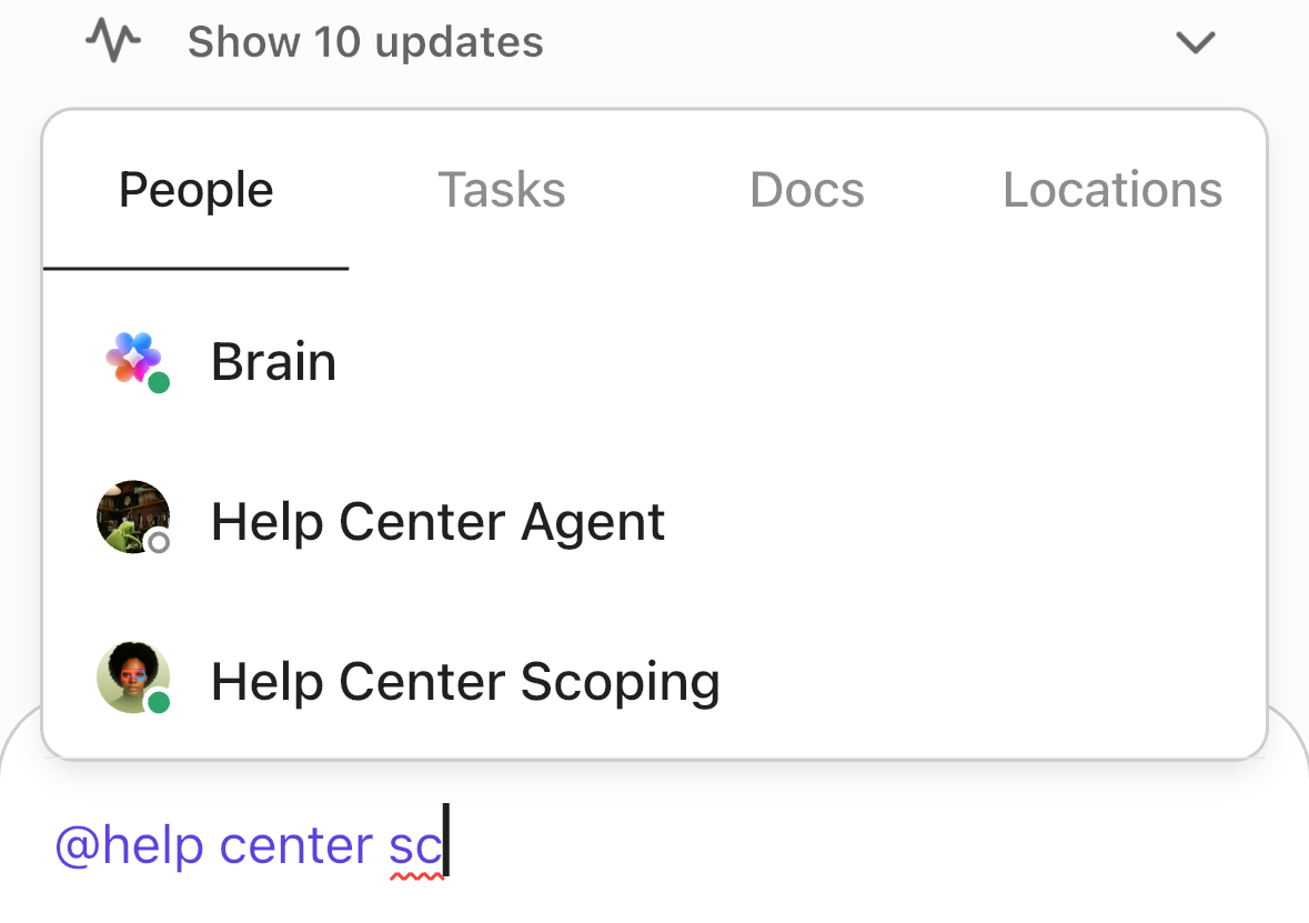 Screenshot of someone @mentioning an Agent.png