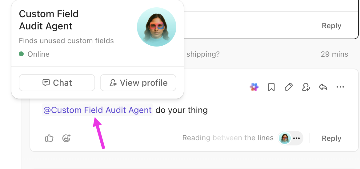 Screenshot of someone hovering over a mentioned agent.png