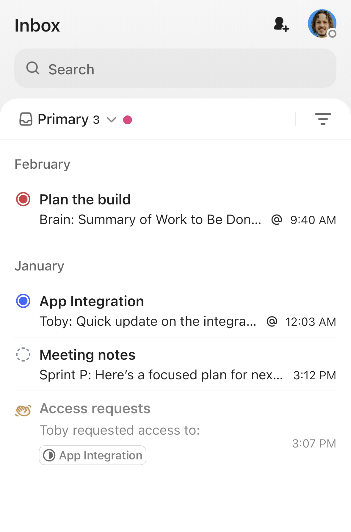 Screenshot of the Inbox on mobile.png