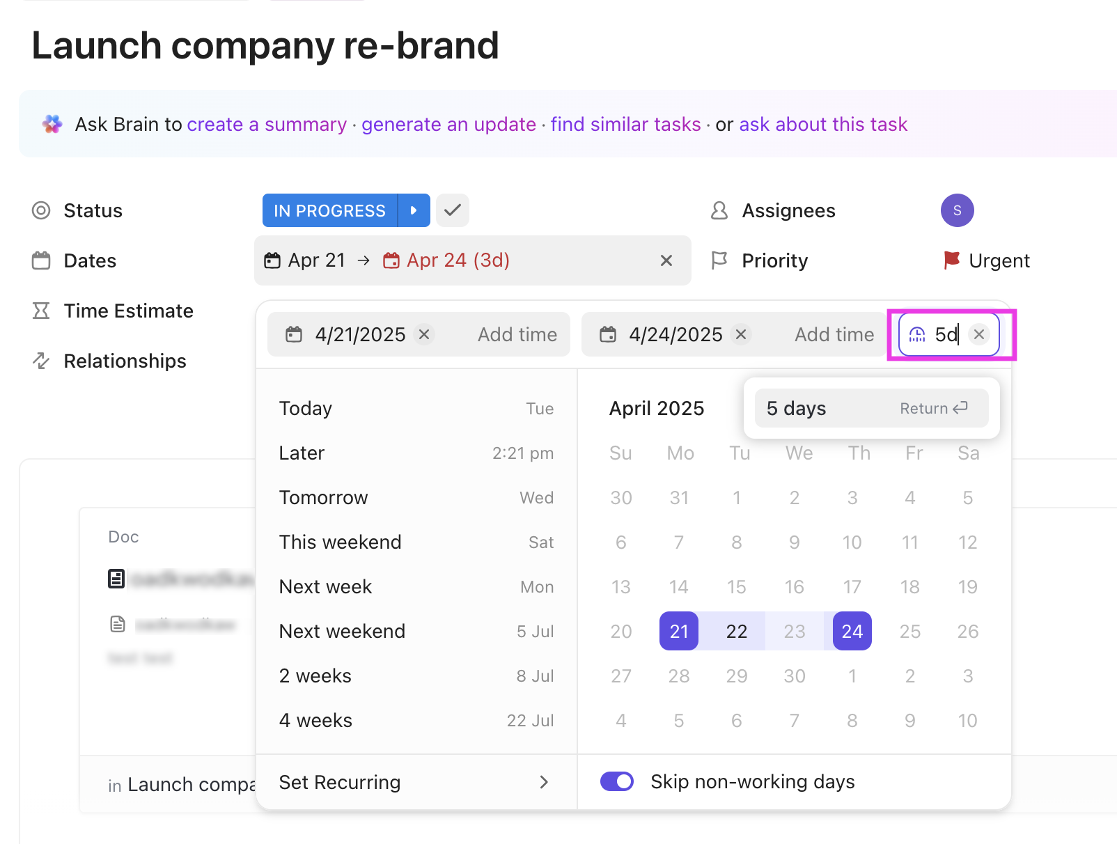 Screenshot of someone setting a duration of 5 days (1).png