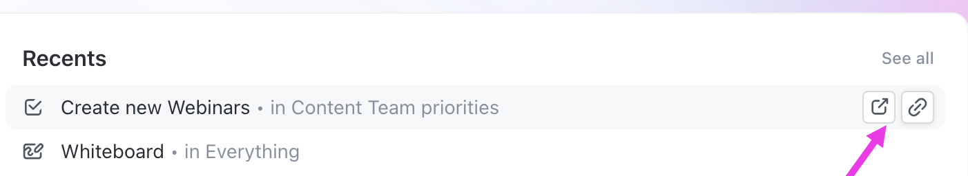 Screenshot of the Recents card.png