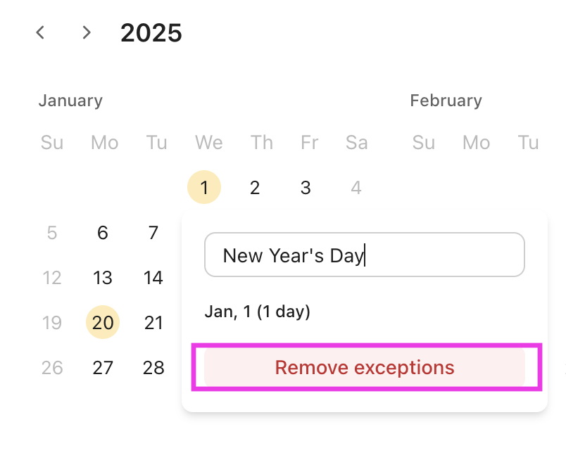 Screenshot highlighting the remove exceptions button (1).png