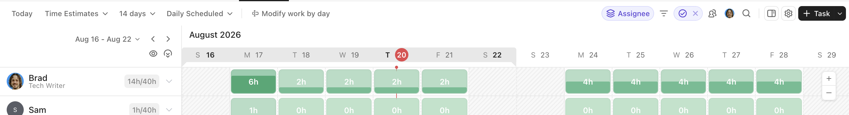 Screenshot of the header optins in workload view.png