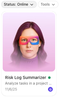 Captura de tela do avatar do Risk Log Summarizer.png