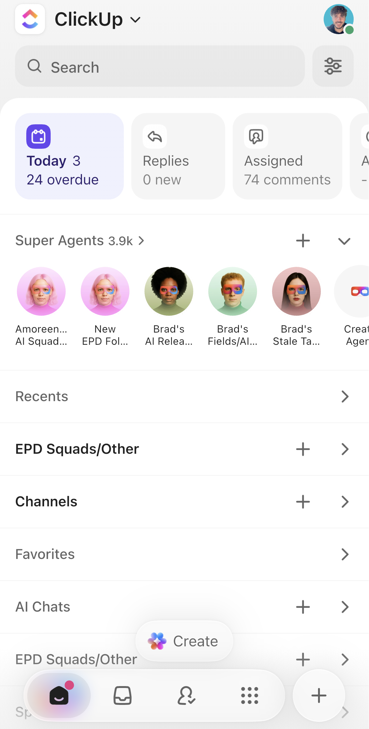 Capture d'écran de la page d'accueil sur l'application mobile.png