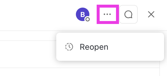 Capture d'écran mettant en évidence le menu points de suspension.