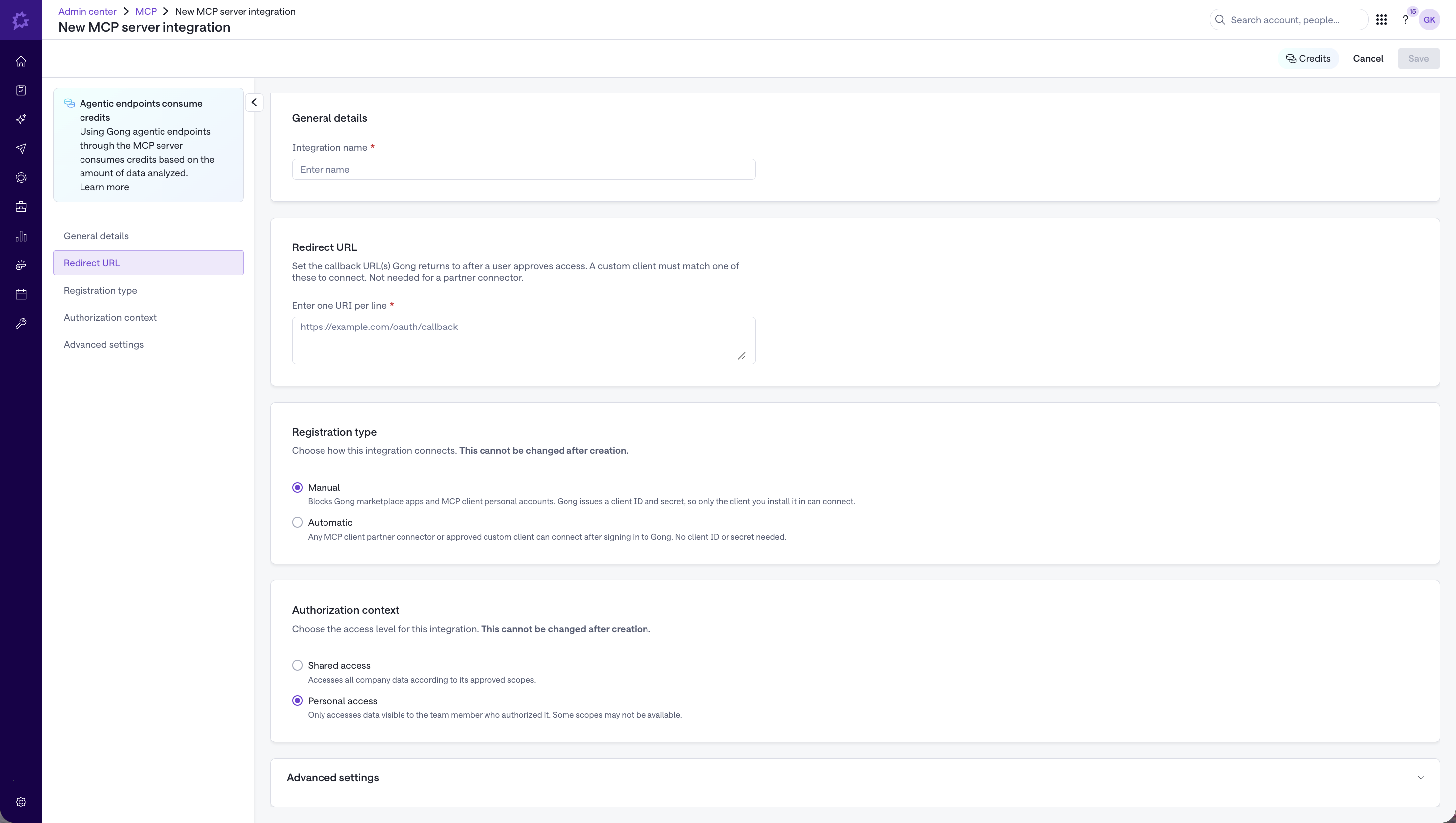Screenshot of the new mcp server integration button.png